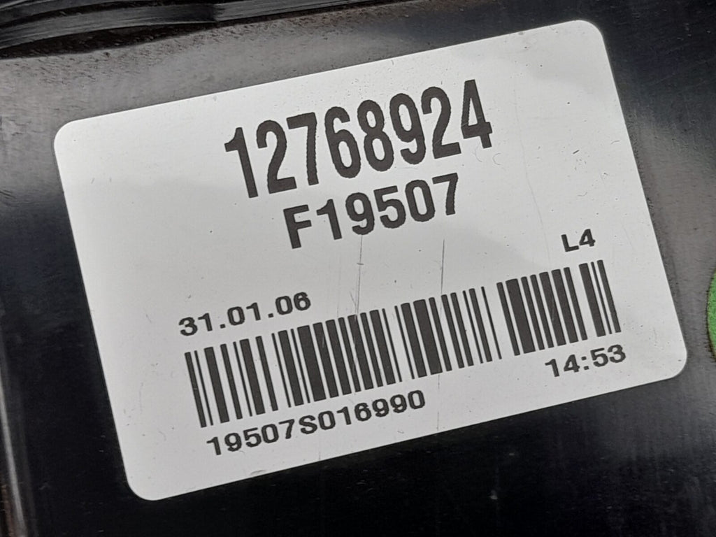Saab 9-5 2006-2010 Heating Control Panel w/Heated Seats 12768924 12768928