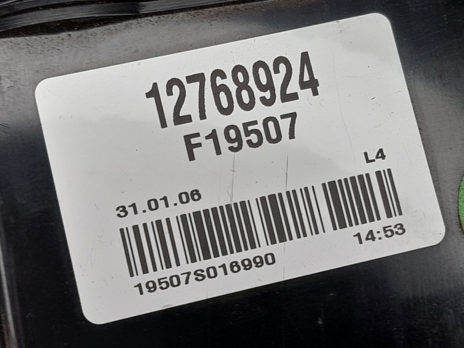 Saab 9-5 2006-2010 Heating Control Panel w/Heated Seats 12768924 12768928