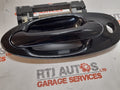Saab 93 9-3 Passenger Front Outside Door Handle Jet Black Metallic 298 12760267