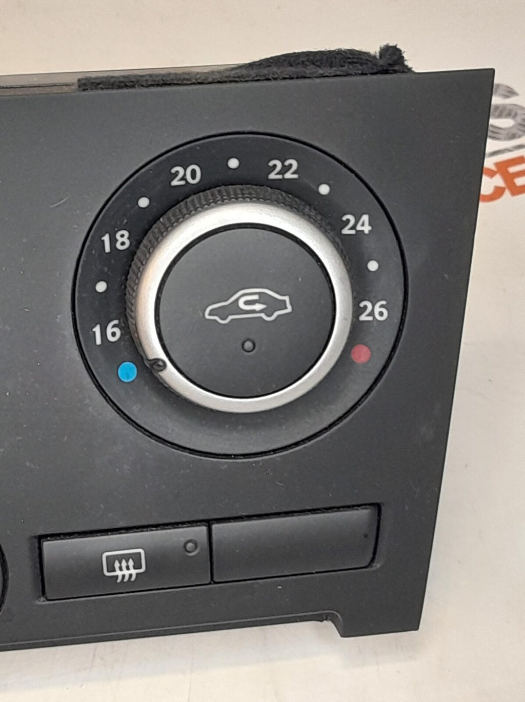 SAAB 9-3 93 2007 - 2011 ACC climate control heater panel 12772891