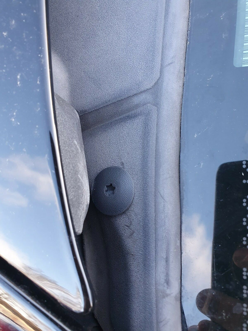 Saab 9-3 03-07 Convertible Scuttle Panel Cap Cover Star Cap (x2 Pair) 92152358