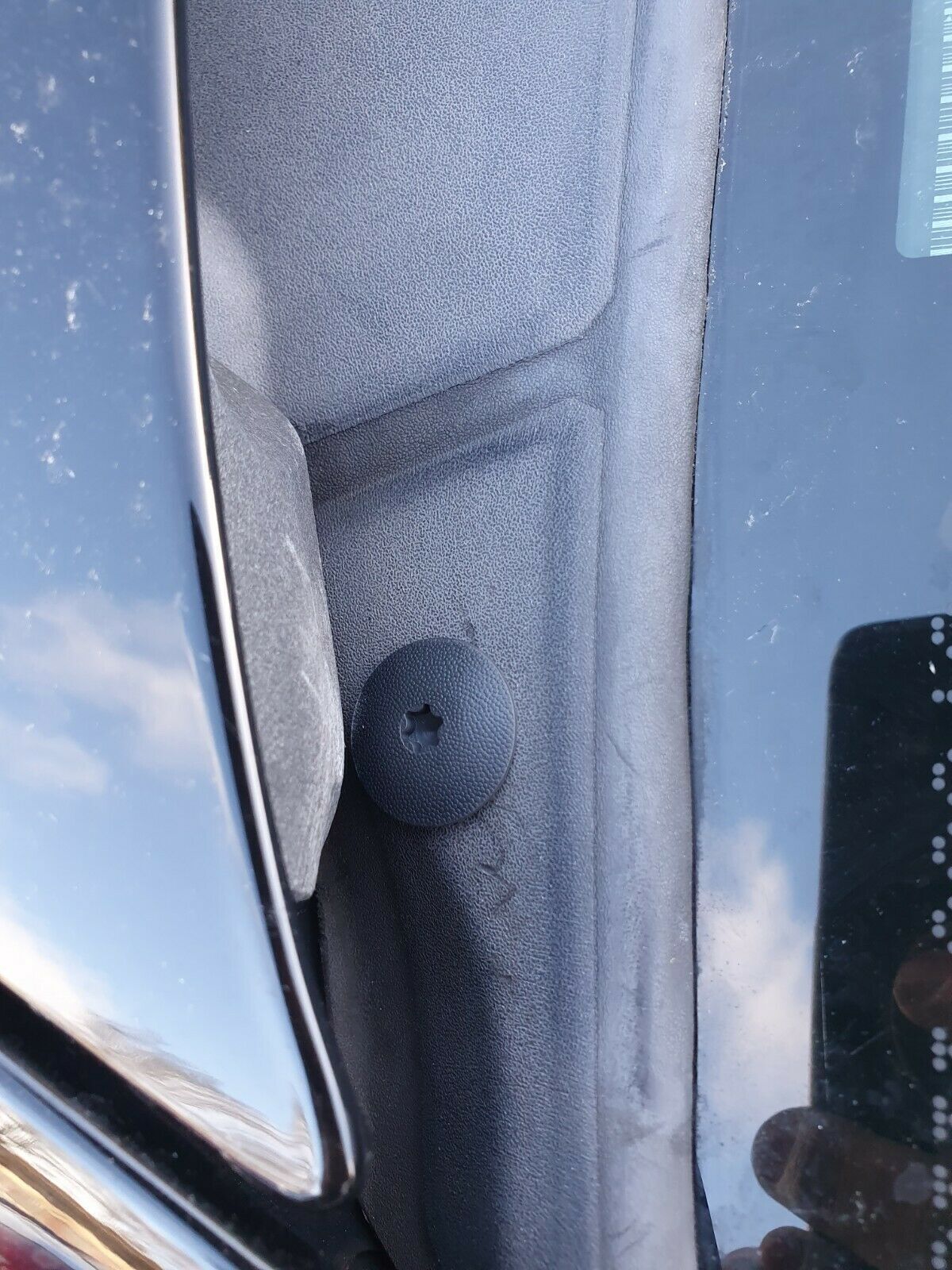 Saab 9-3 03-07 Convertible Scuttle Panel Cap Cover Star Cap (x2 Pair) 92152358