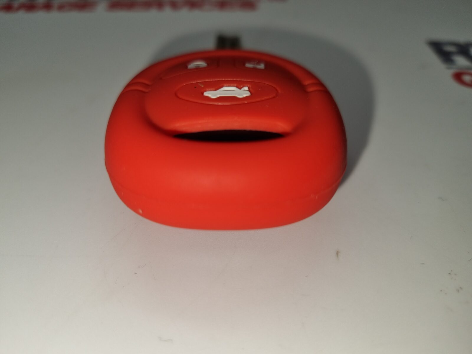 SAAB 9-5 95 98-10 9-3 93 01-03 Red Silicone Key Fob Case Cover