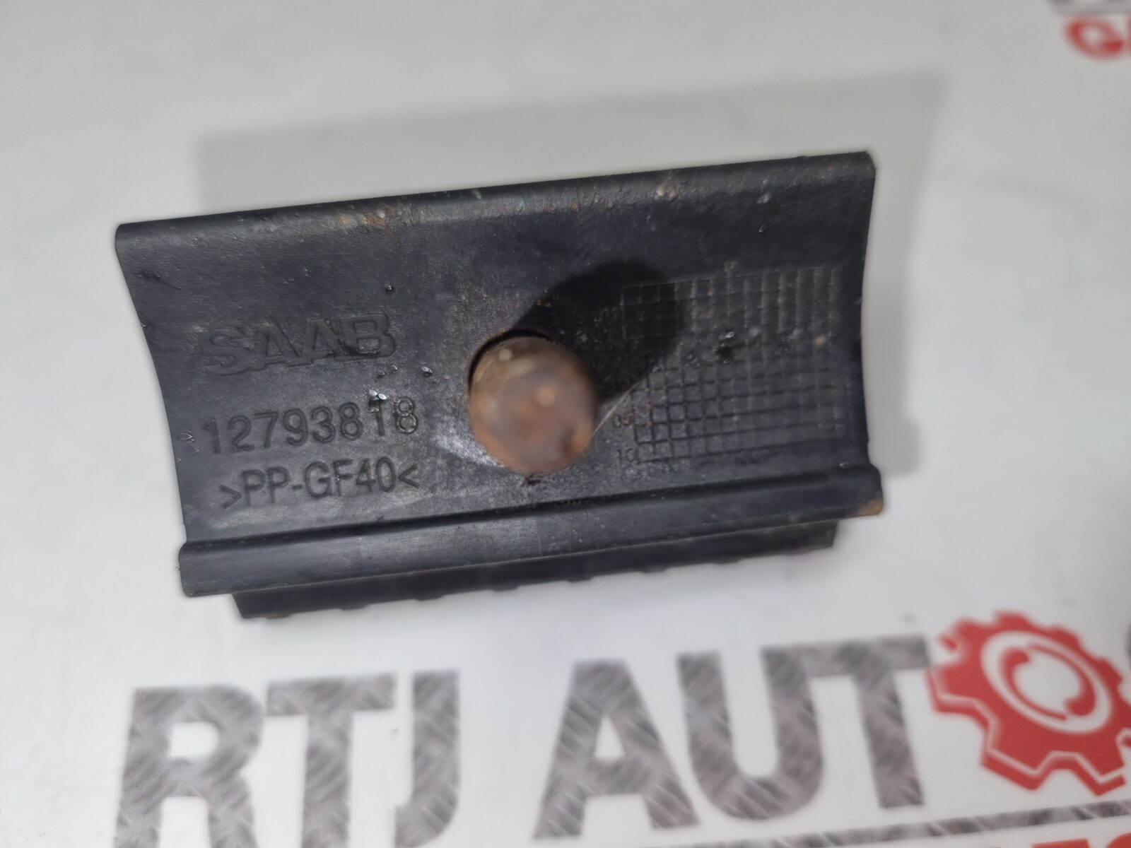 Saab 9-3 03-12 Genuine Battery Clamp and Bolt 12793818