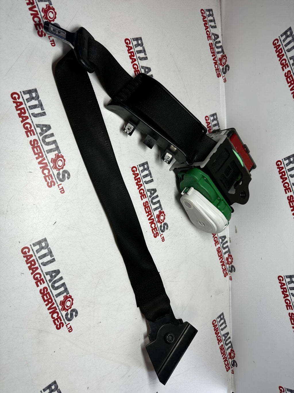 SAAB 9-3 93 Passengers Front Left Seatbelt Convertible Electric Seat 12770673...