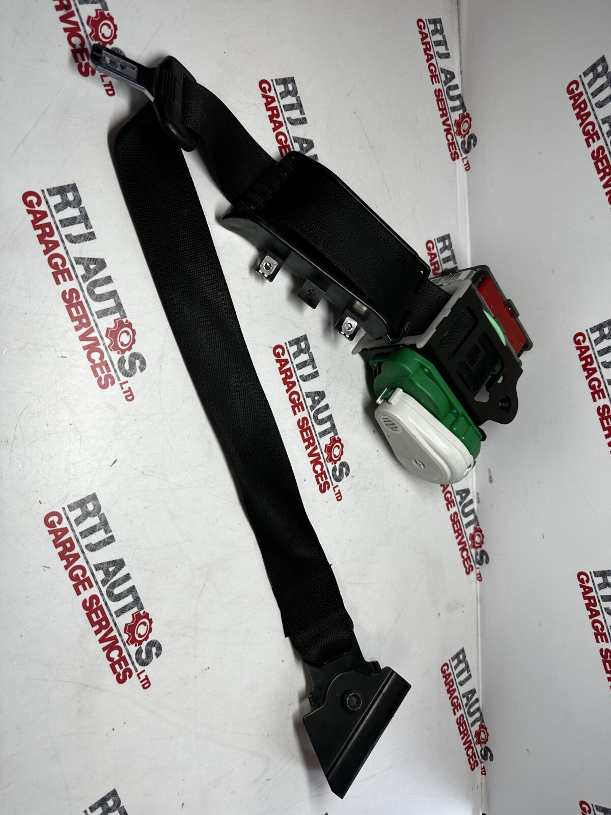 SAAB 9-3 93 Passengers Front Left Seatbelt Convertible Electric Seat 12770673...