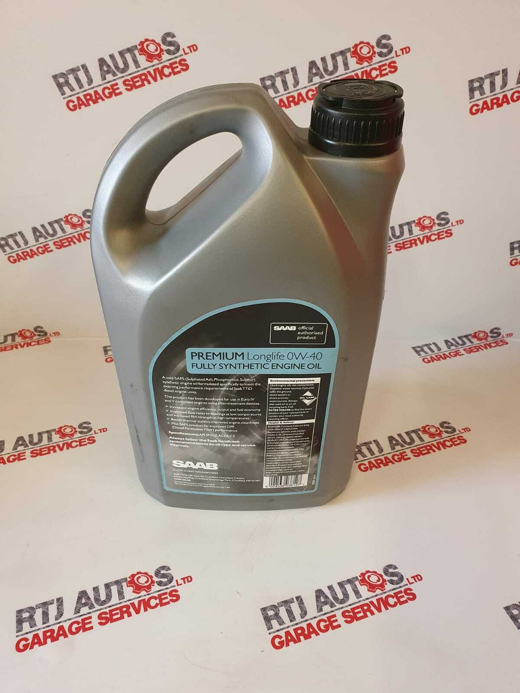 Saab 9-3 1.9 TTID Z19DTR 0W-40 Engine Oil 5 LITRES 32019300