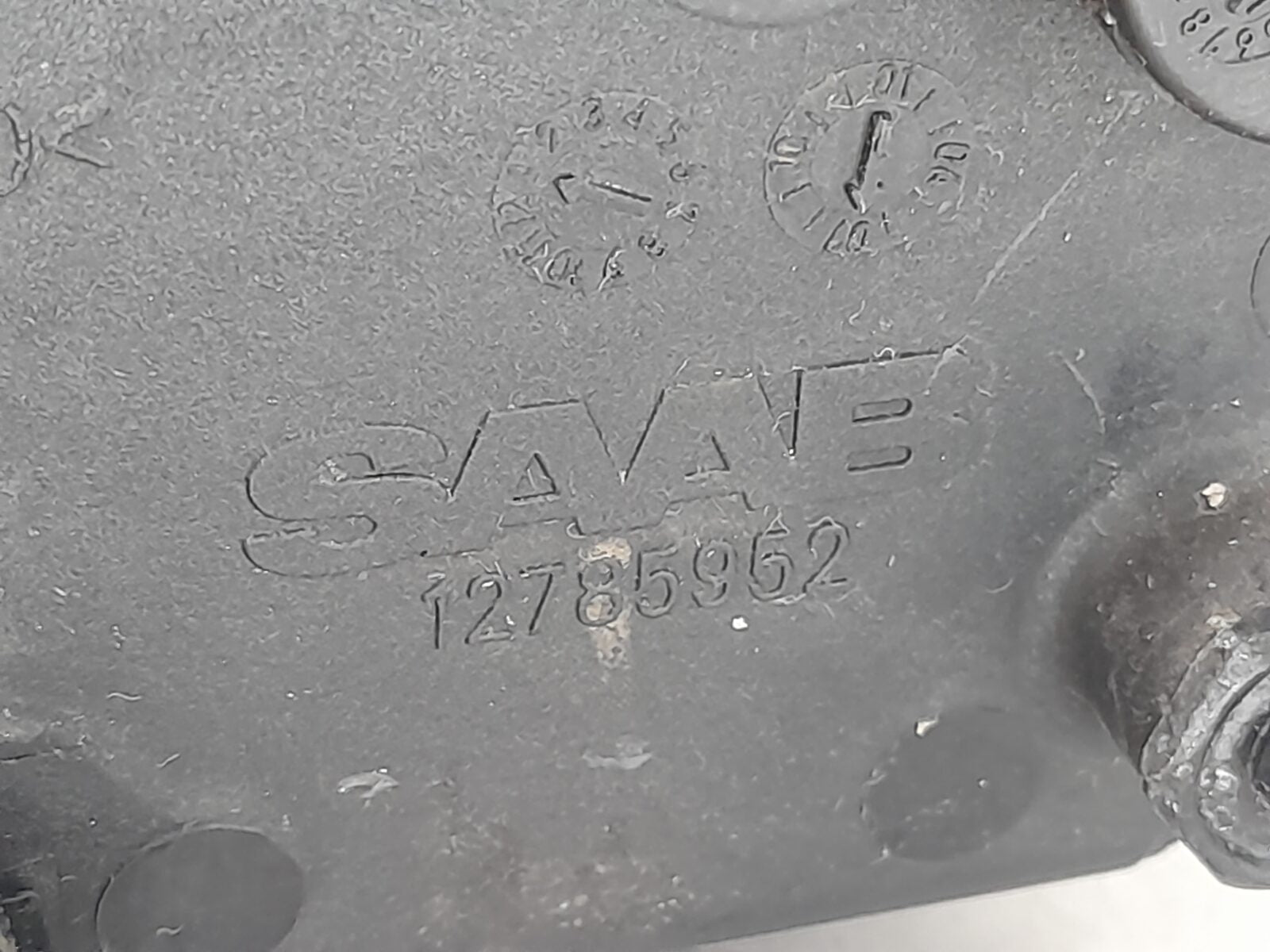 Saab 9-3 2003 - 2007 Right Hand Drivers Offside Fog Light 12785952
