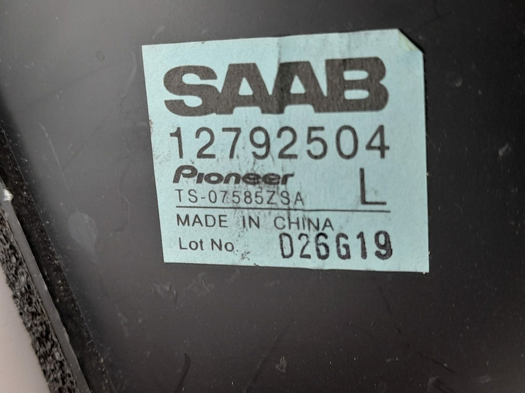 Saab 93 9-3 Estate Boot Lid Loudspeaker Left 12792504