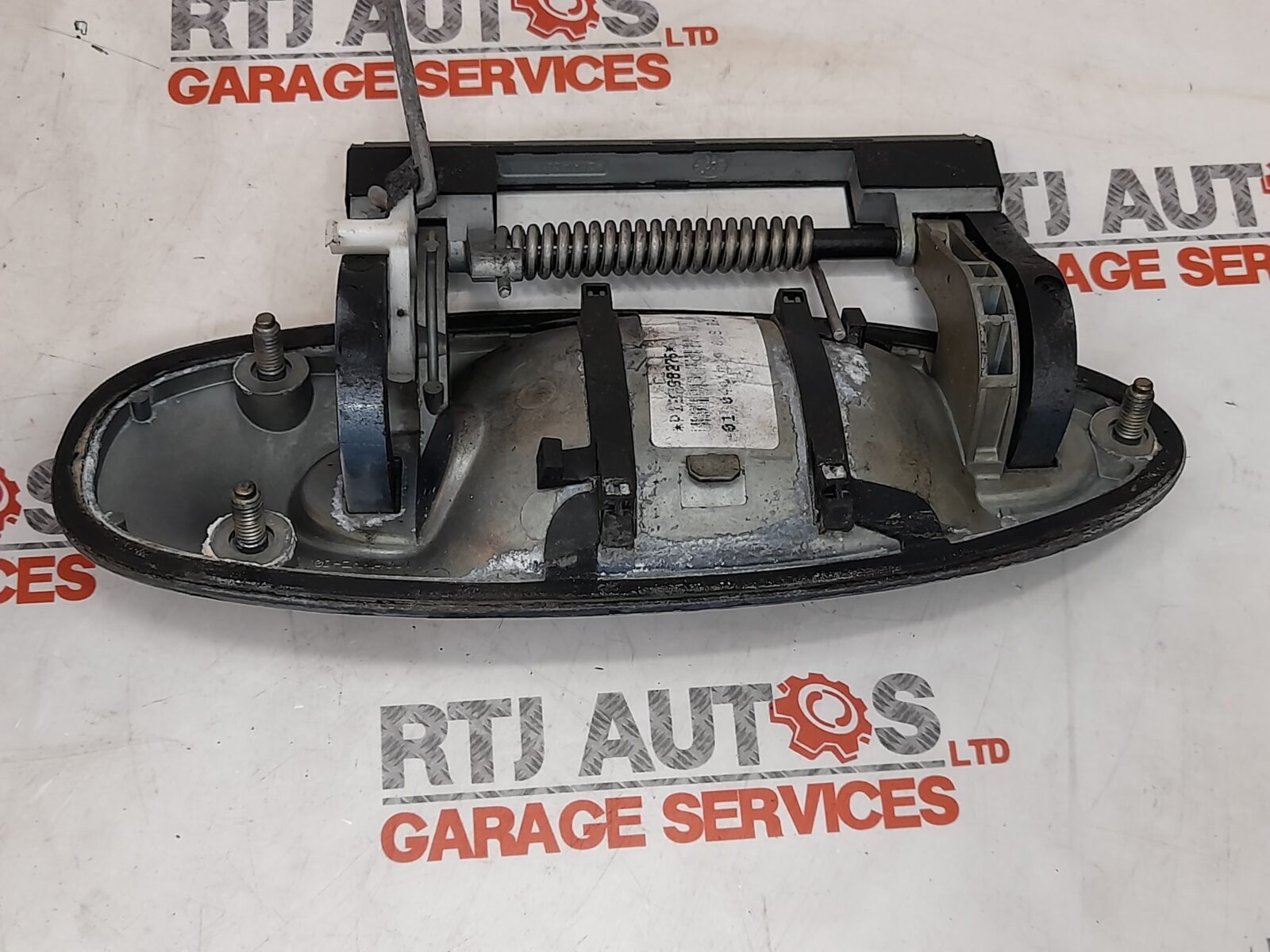 Saab 93 9-3 2007 N/S Rear Outside Door Handle Ice Blue Metallic 304 12768275