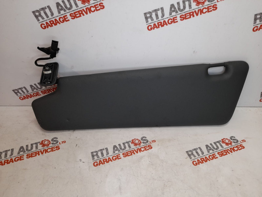Saab 93 9-3 2006-2007 Convertible Drivers O/S Sun Visor Grey 12758114