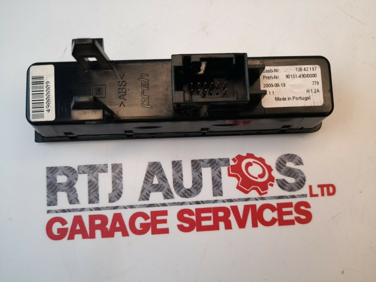 SAAB 93 9-3 2010 DASH NIGHTPANEL SWITCH 4D 5D Manual 12842197