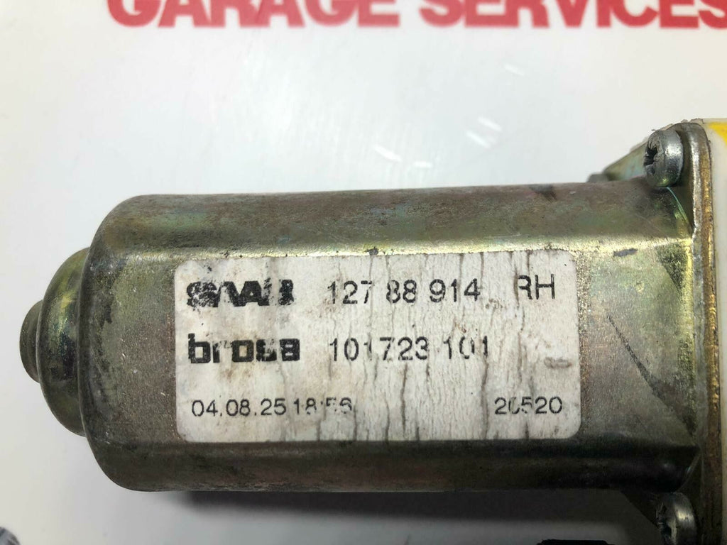 Saab 9-3 2003 - 2012 Electric Window Motor 2 Pin Right Rear 12788806 12788914