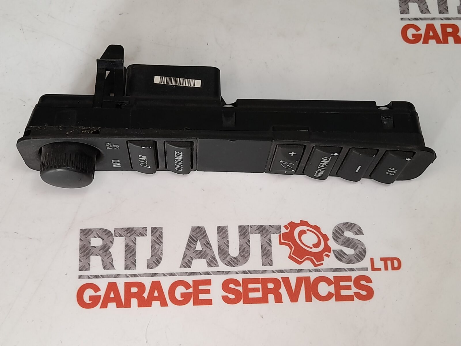 SAAB 9-3 2006 Dash Night Panel ESP Control Switch 12792588