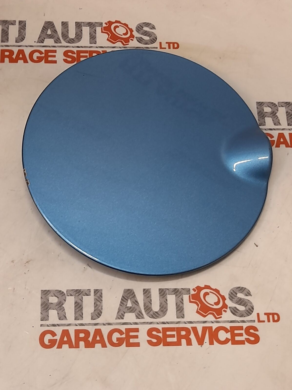 Saab 93 9-3 Fuel Flap Tank Hatch 12797737 12760550 12761984 305 Electric Blue...