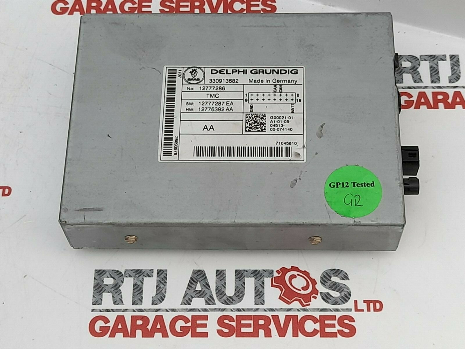 SAAB 9-3 93 Radio Receiver Tuner Unit 2007 Onwards 12777286