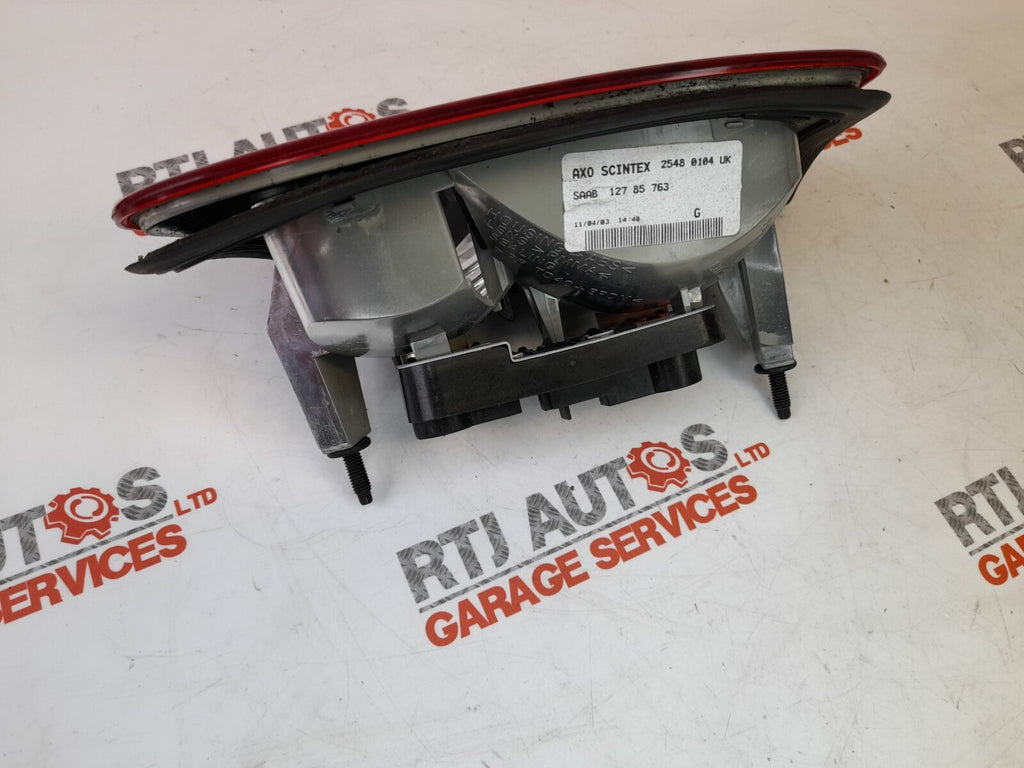 Saab 93 9-3 03-07 4D Tail Light Left Passenger Nearside 12785763