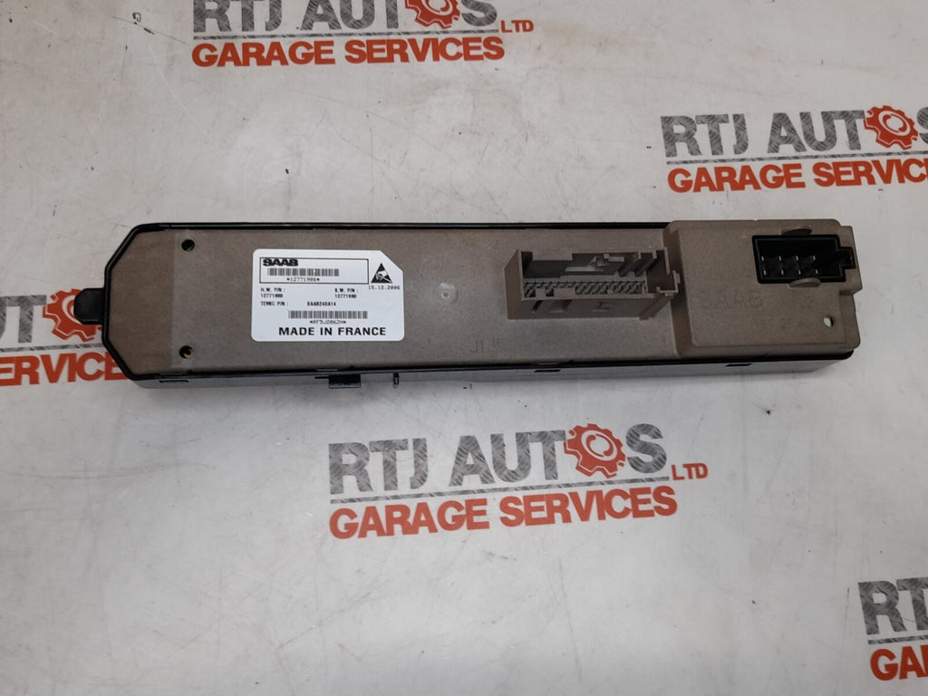 Saab 93 9-3 From 2006 CV RH Rear Switch Pack 12771986