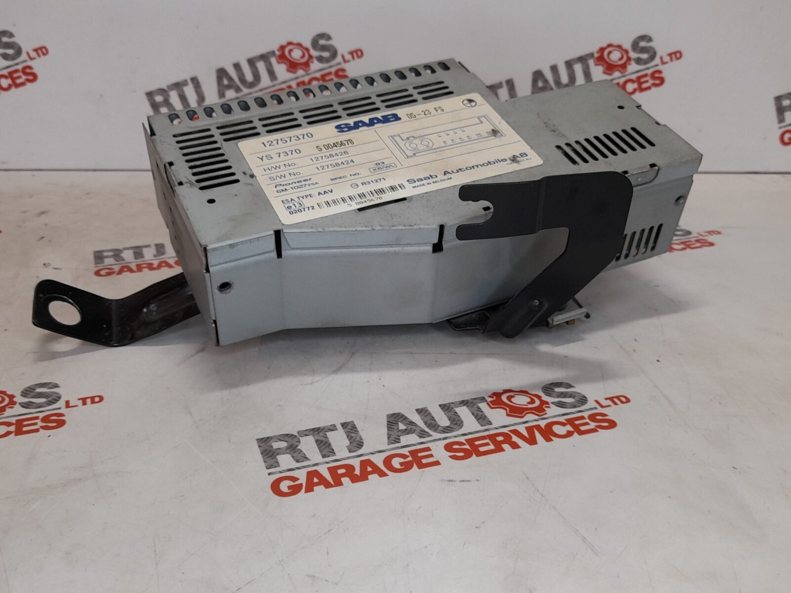 SAAB 93 9-3 CV AMP 1 Audio Amplifier 12800531 / 12757370 2003 - 2006