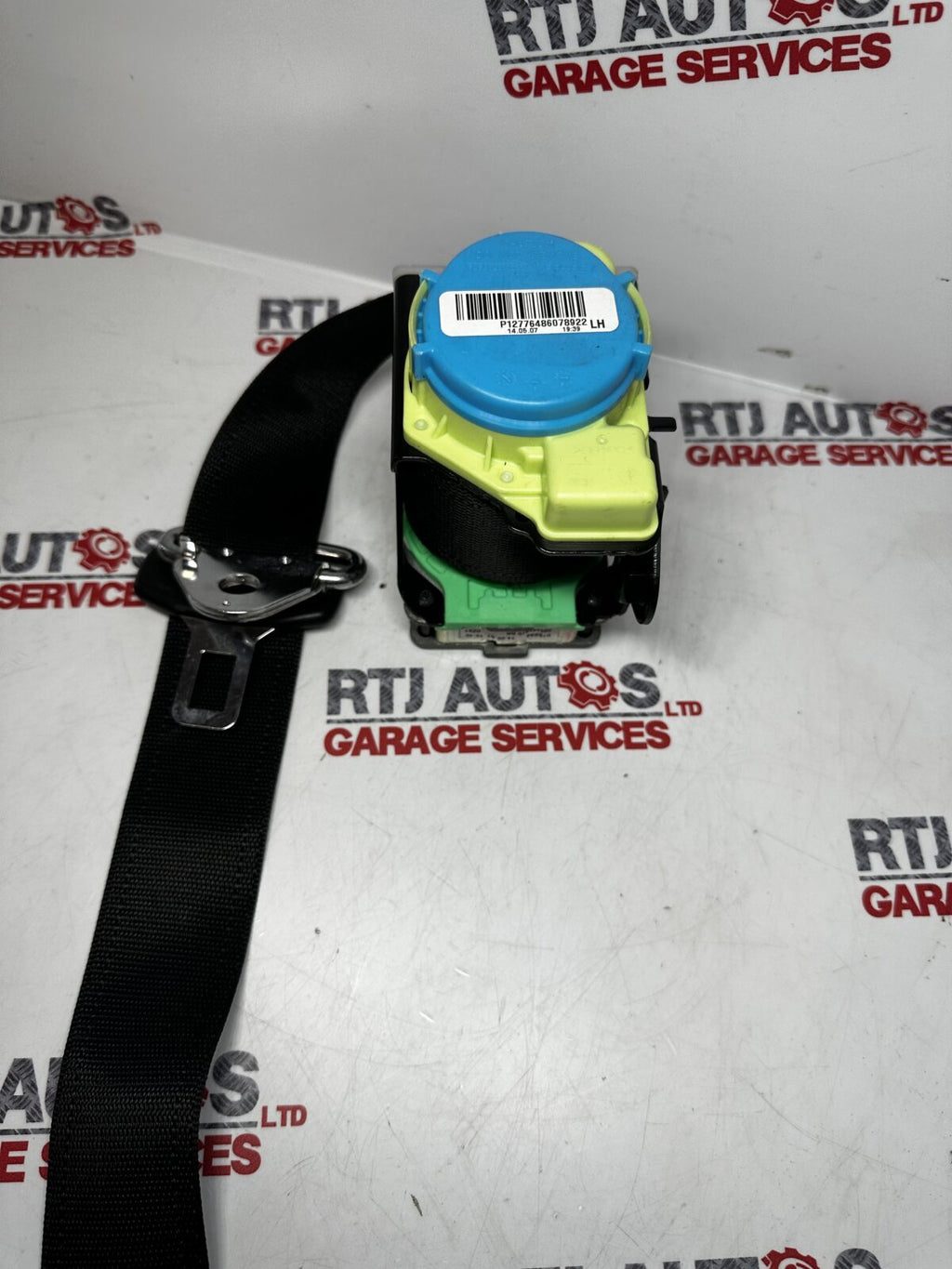 Saab 93 9-3 (03-12) Left Rear Seatbelt 4D 5D CV 12776486