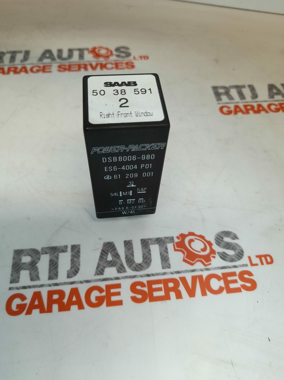 Saab 93 9-3 CV Window Relay Set 5038583 5038591 5038609 5038617 5038625