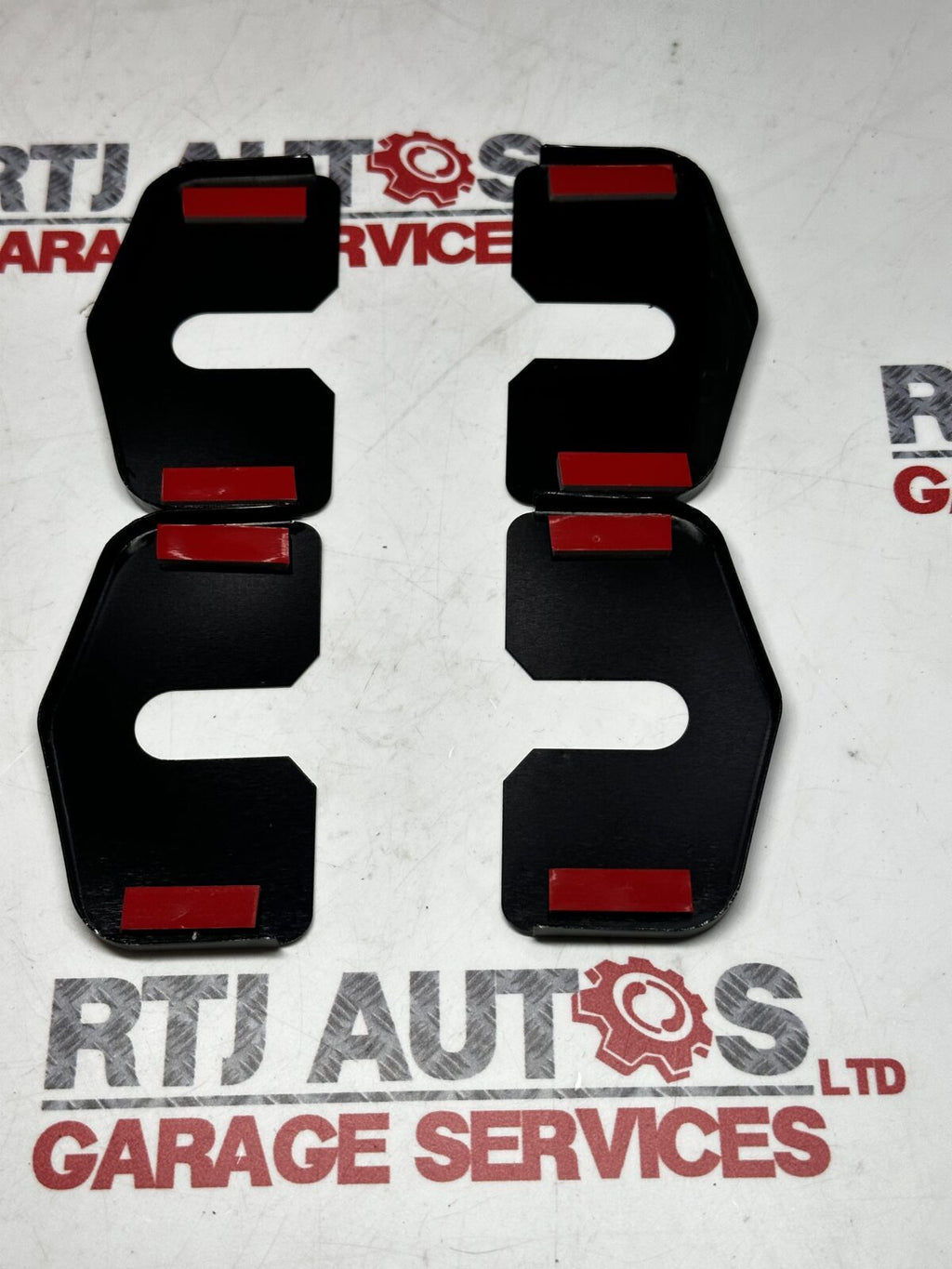 Saab 9-5 Saloon Estate New Door Striker Plate Covers X4 Black