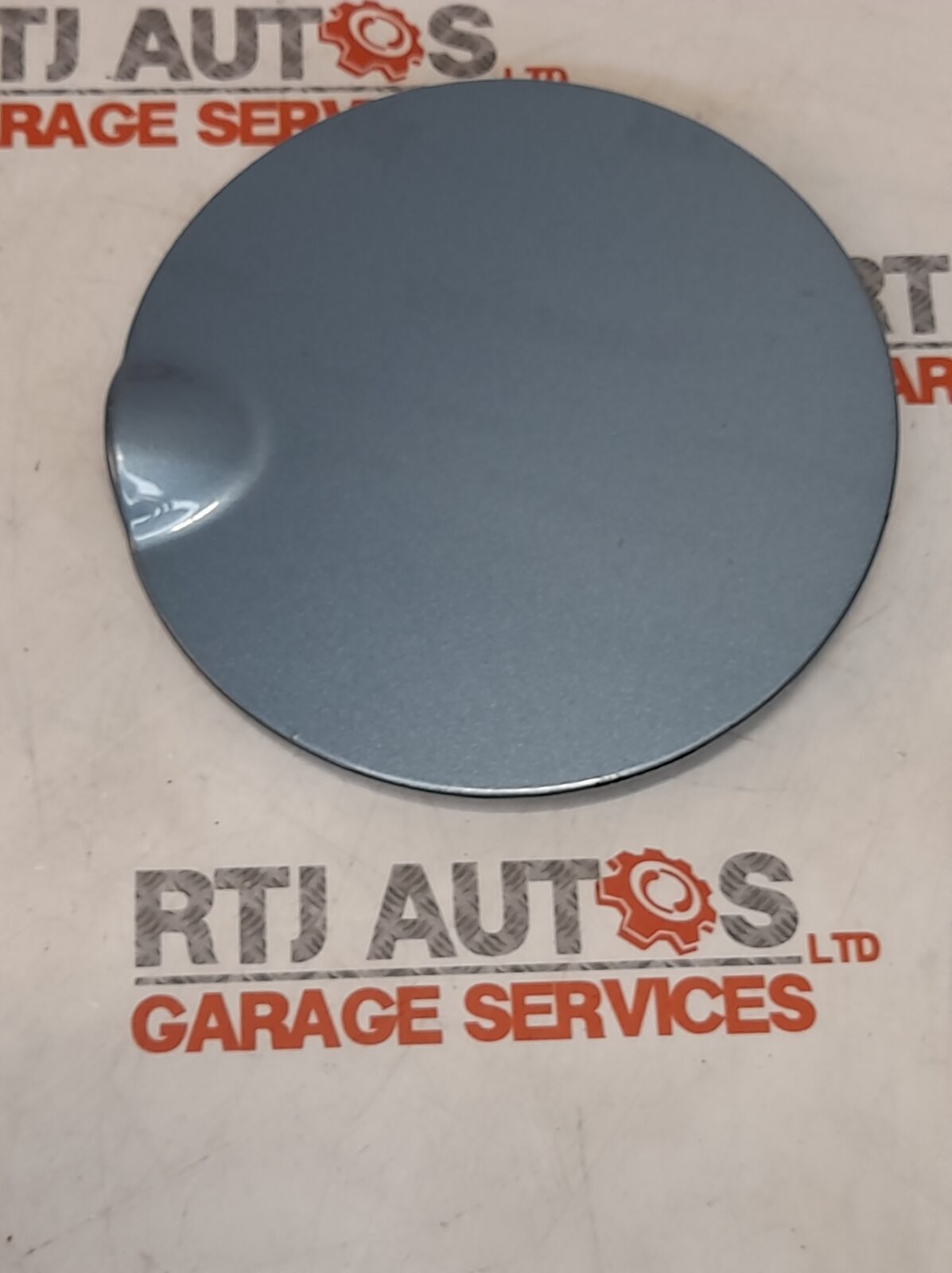 Saab 93 9-3 Fuel Flap Tank Hatch 12797737 12760550 12761984 304 Ice Blue Met