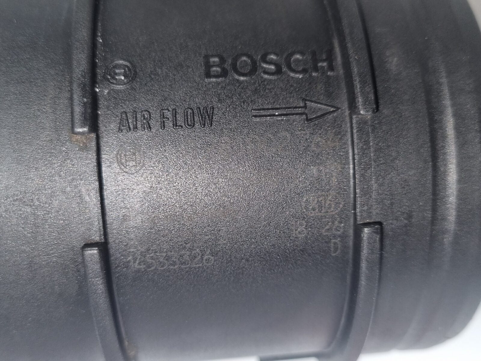 Saab 93 9-3 TTid Z19DTR Mass Air Flow Meter MAF 0281002764 55190587