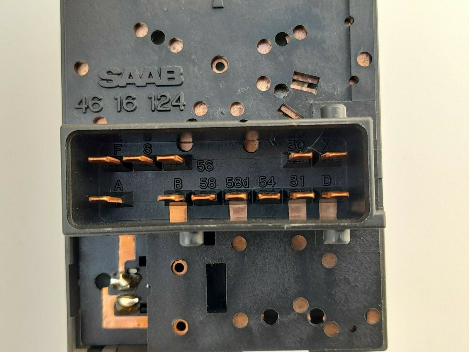SAAB 9-5 95 HEADLIGHT FOG LIGHT SWITCH 4616124
