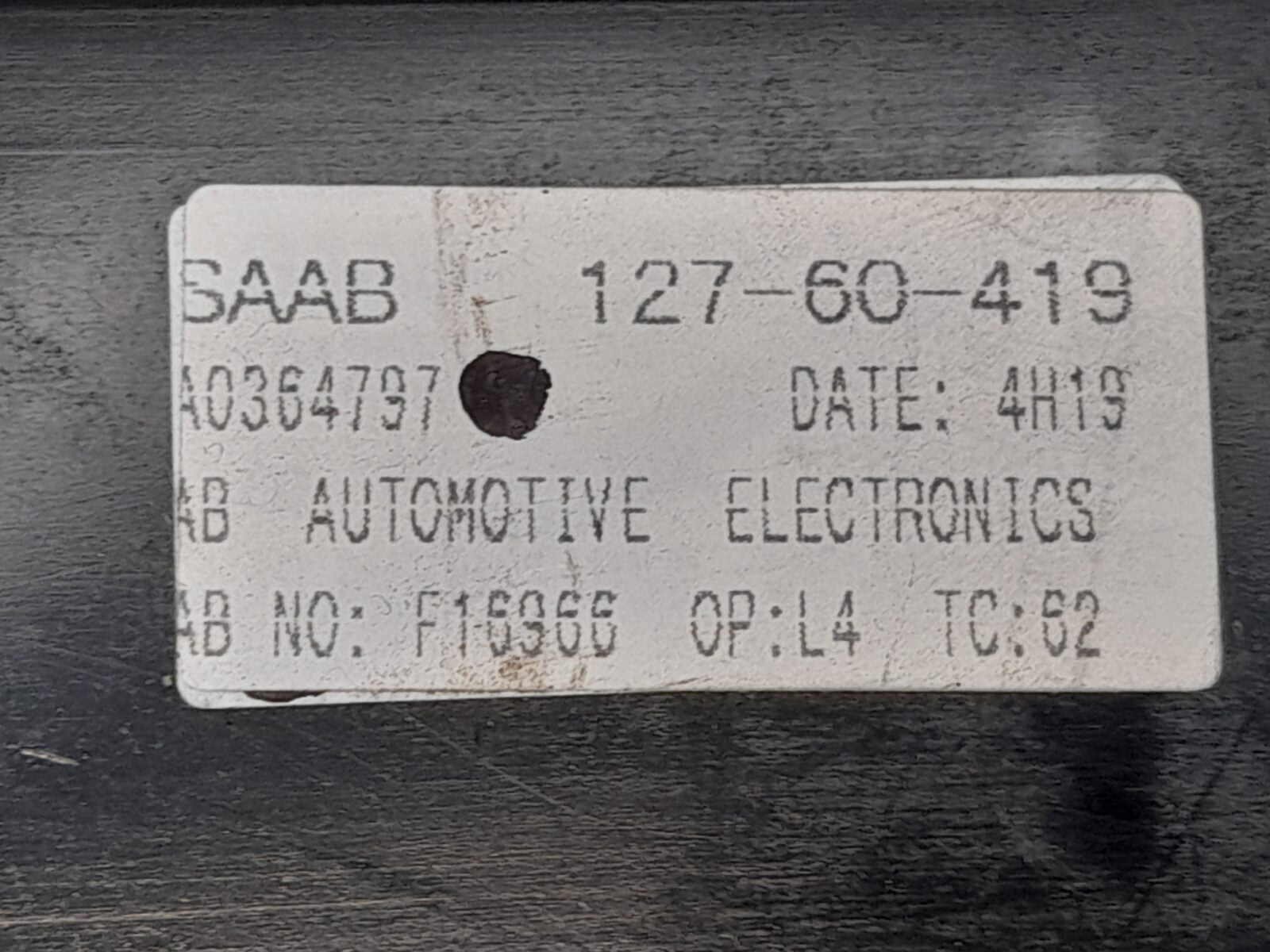 SAAB 9-5 98-05 A/C Heater Climate Control 5048939 12762731