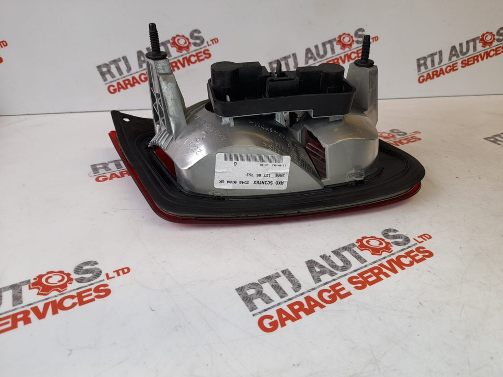 Saab 93 9-3 03-07 4D Tail Light Left Passenger Nearside 12785763
