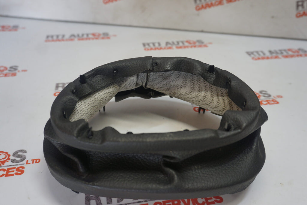 Saab 9-3 05-12 Steering Wheel Column Cover Leather Surround 12805634