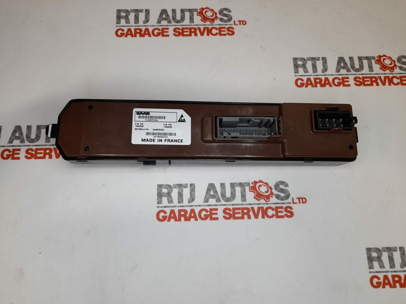 Saab 93 9-3 Convertible 2004 Rear Left Window Switch Pack 12803948