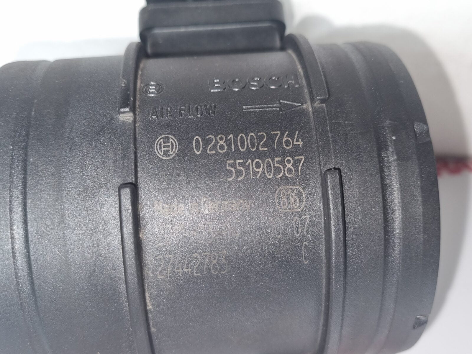 Saab 93 9-3 TTid Z19DTR Mass Air Flow Meter MAF 0281002764 55190587