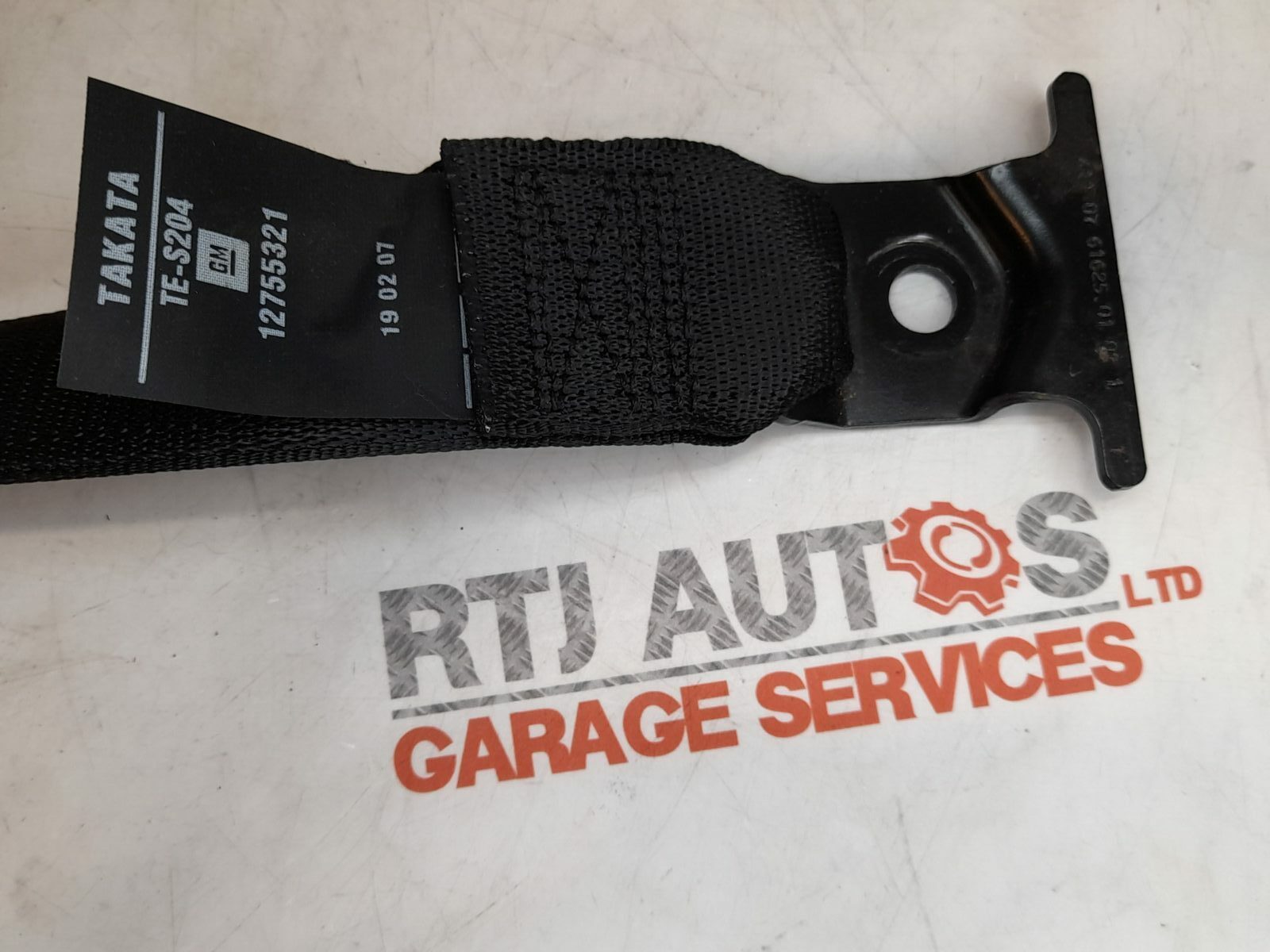 Saab 93 9-3 From 2006 5D N/S Rear Seatbelt 12755321