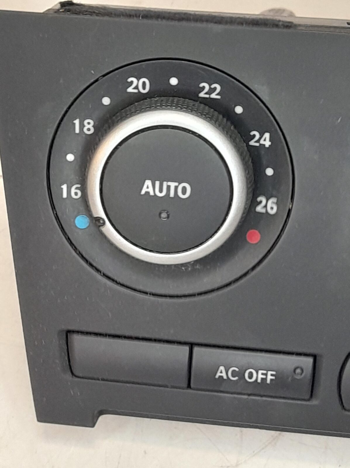 SAAB 9-3 93 2007 - 2011 ACC climate control heater panel 12772891