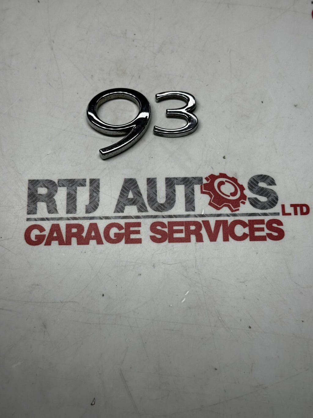 Saab 93 9-3 (93) Boot Badge (Used)