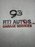 Saab 93 9-3 (93) Boot Badge (Used)