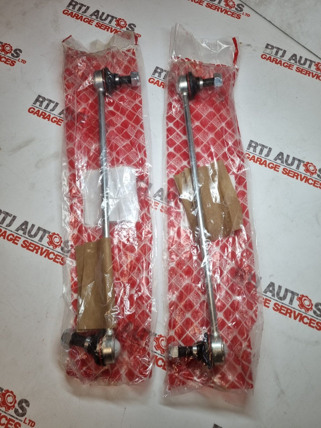 Saab 9-3 Front Suspension Drop Link Febi 13237130 (Pair, x2)