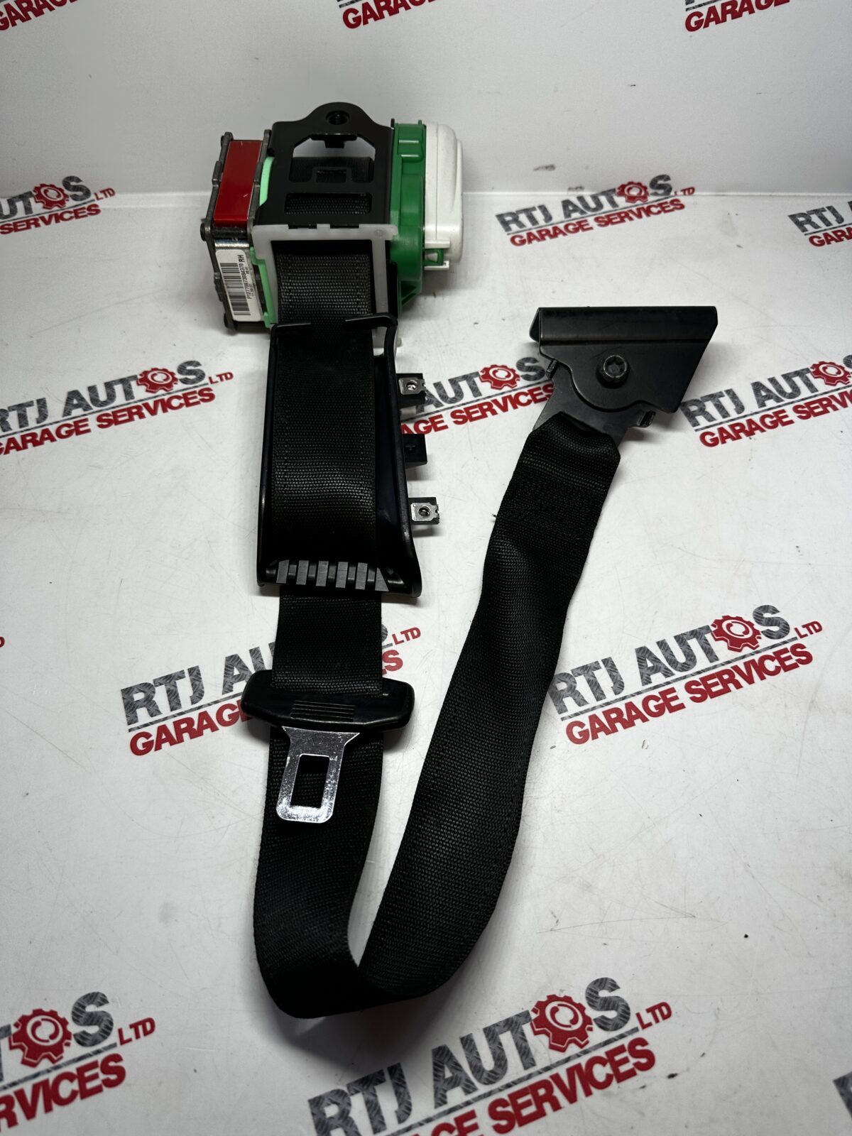 SAAB 9-3 93 Passengers Front Left Seatbelt Convertible Electric Seat 12770673...