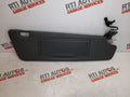 Saab 93 9-3 2006-2007 Convertible Drivers O/S Sun Visor Grey 12758114