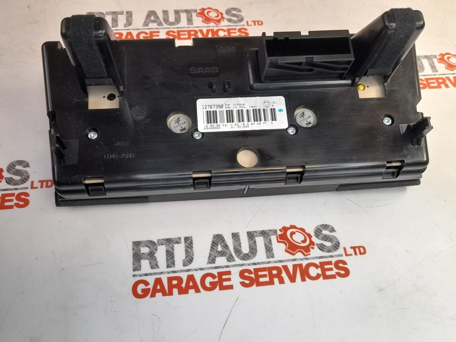 Saab 93 9-3 4D 5D CV 2003-2006 Heater Climate Control Panel 12767390