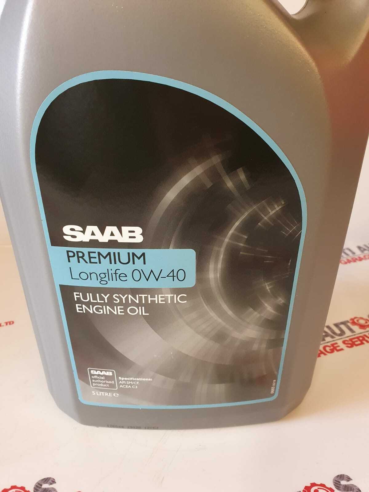 Saab 9-3 1.9 TTID Z19DTR 0W-40 Engine Oil 5 LITRES 32019300