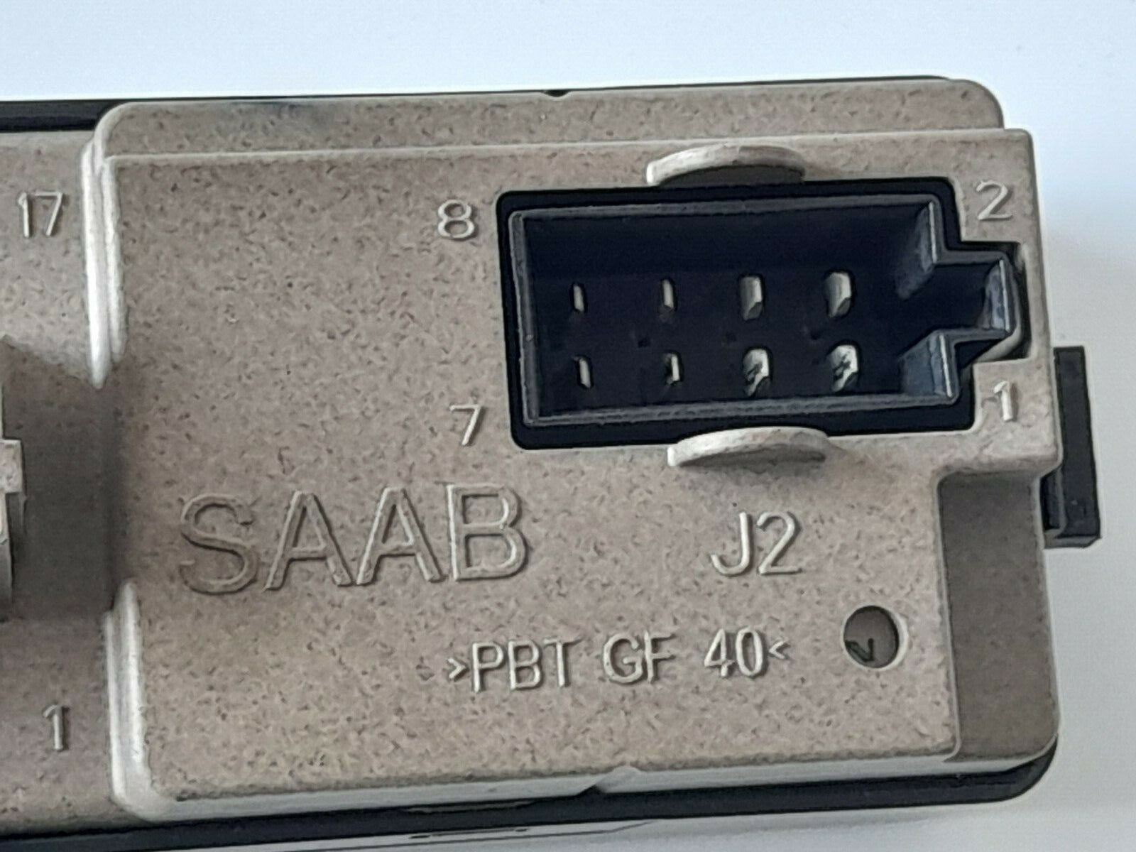Saab 93 9-3 Passenger Nearside Front Switch Pack w/o Finger Protection 12758540