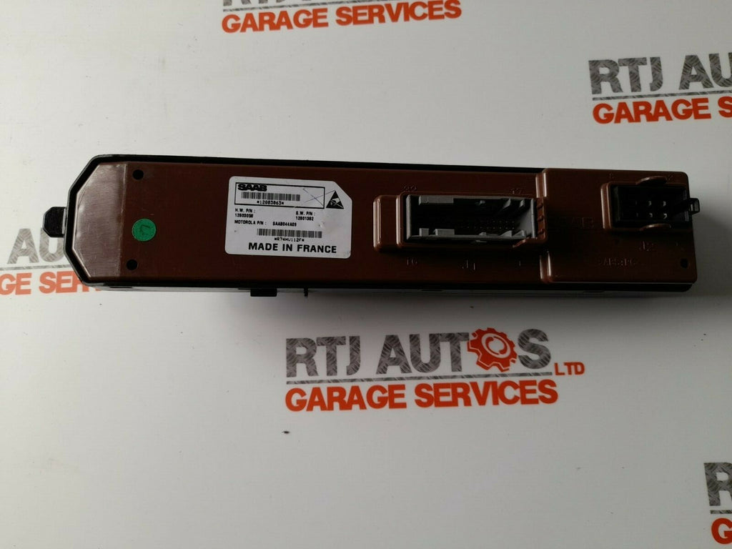 Saab 9-3 Offside Driver Rear Window Switch w/out Finger Protection 12803063