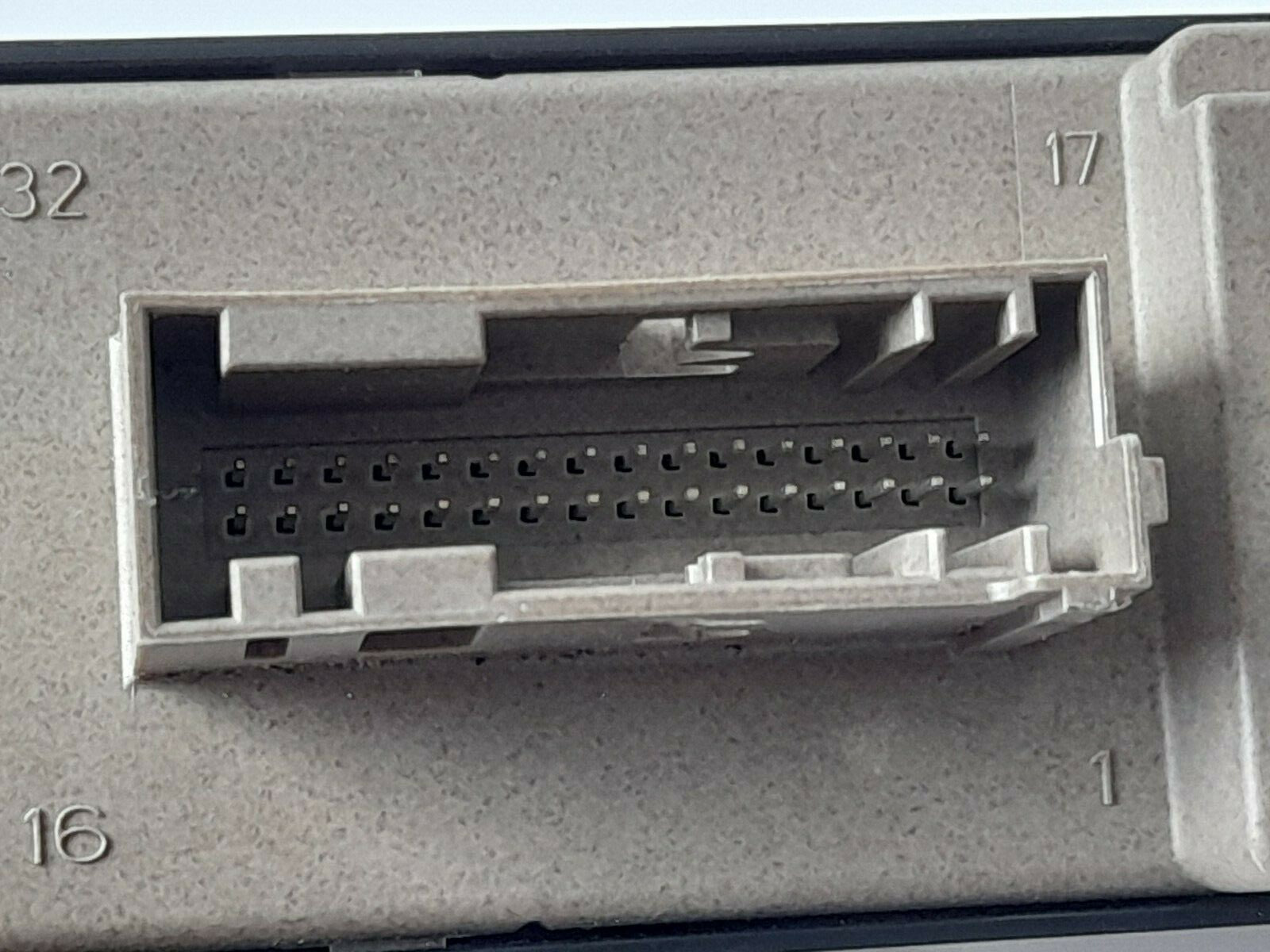 Saab 93 9-3 Offside Driver Rear Window Switch (No Anti Pinch) 12805696 (03 - 05)