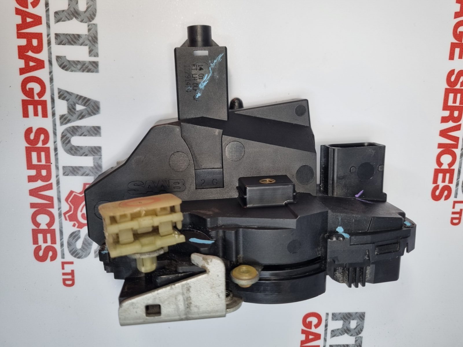 Saab 9-3 Door lock 2003 7 pin Left Hand N/S Passenger Front 12791474