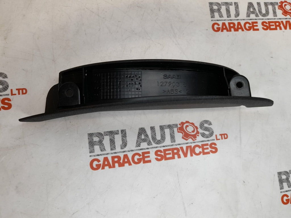 Saab 9-3 93 Centre Console Trim Handle 2003 to 2006 12790318 12779265