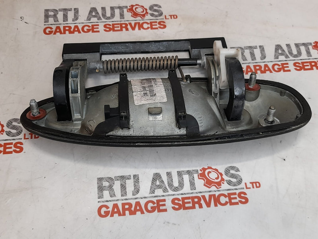 Saab 93 9-3 O/S Outside Door Handle Jet Black Metallic 298 12767345