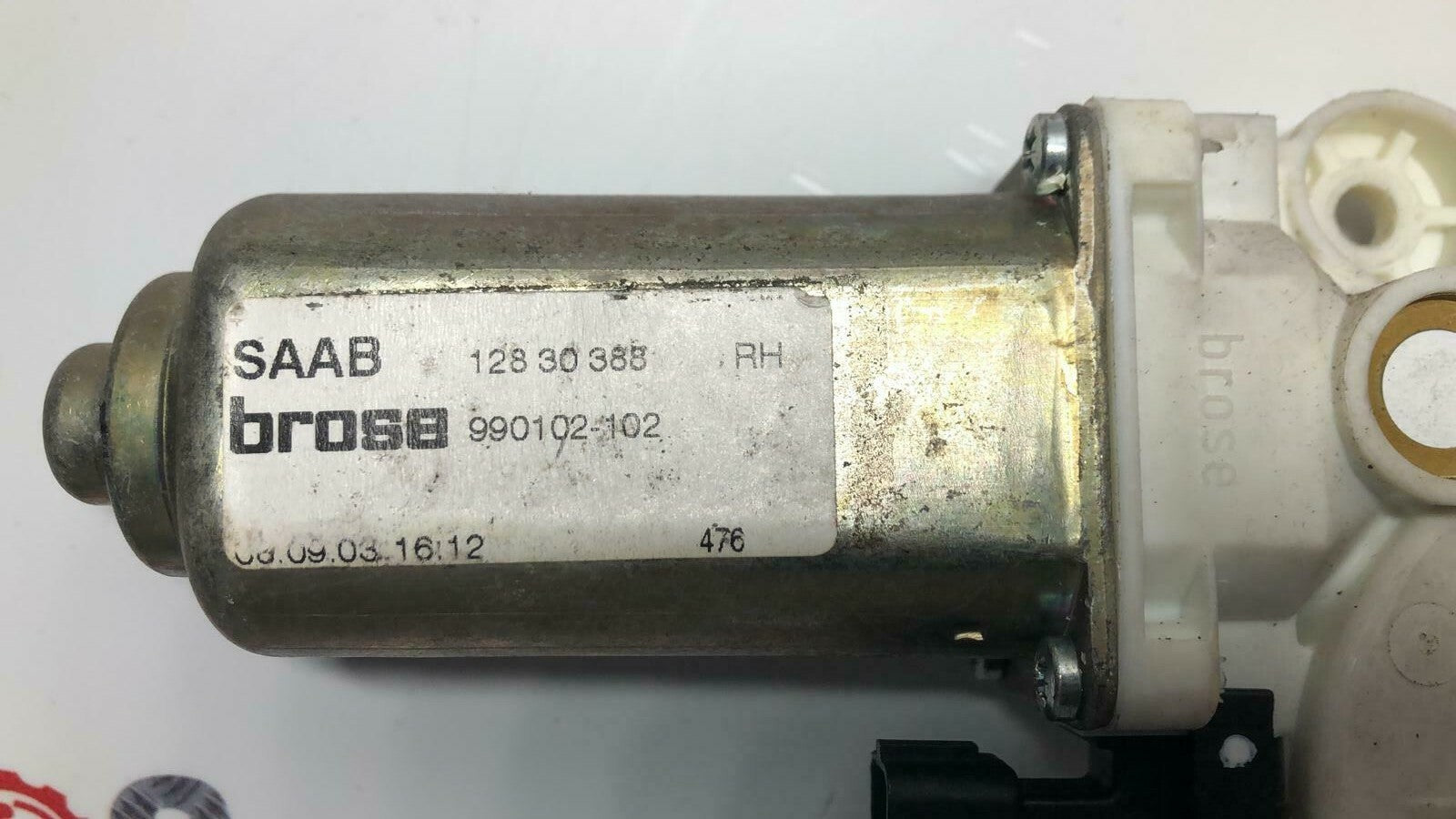 Saab 9-3 2003 - 2012 Electric Window Motor 2 Pin Right Front 12788804 128330388